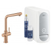 GROHE Blue Home 31454DA1 drezová batéria s filtrom a chladiacim zariadením, Warm Sunset GRO 31454DA1