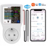 Bezdrôtový časový regulátor Esco 16A, kúrenie/chladenie, WiFi