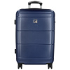 Cestovný plastový kufor tmavo modrý - Jony Porfyr M tmavo modra
