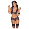 Cottelli Bondage Elegant Floral Bralette Set 2214440