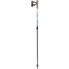 LEKI Nordic Walking palice Spin Shark SL, biela-dymovozelená-tmavá antracitová, 100 - 130 cm