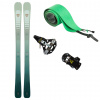ROSSIGNOL Skialpový set Lyže Escaper W 80 Open + viazanie Fischer Tour Speed Turn W/O brake + pásy L2 Skin Escaper 80 / 80 Pro