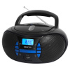 Rádioprehrávač USB CD AUX Bluetooth Sencor SPT 2700BK 2x1,5W (SPT 2700 BK)