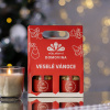 Včelařství Domovina Orechový sen darčekové balenie Uško 2x230 g orechy v mede Design: Vánoce