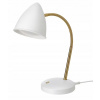 Stolná lampa do detskej izby - Ikea isnalen LED deskrovná lampa biela mosadz (Ikea isnalen LED deskrovná lampa biela mosadz)