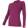 Dámské merino tričko SENSOR df fialová Velikost: L, Barva: fialová