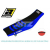 Poťah sedla Yamaha YZF250 / 19-20 + YZF450 / 18-20 - modro-čierny (typ poťahu DG3)