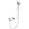 CERANO - Vaňová nástenná batéria Zenira s príslušenstvom - chróm