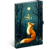 NOTIQUE Planbook diář/notes Liška 2026, 13 x 21 cm