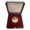Česká mincovna zlatá minca medaila 60. výročie ZOO Dvor Králi 2006 Proof 1/4 Oz