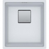Franke Kubus 2 - Fragranitový drez KNG 110-37, 41x46 cm, biela-ľad 125.0672.041