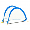 zahrada-XL Detské futbalové bránky 2 ks s úložným vakom 119x82x84,5 cm 93365