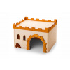 JK Hrad č. 3, drevený domček pre morčatá 24×18×16 cm