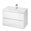 Cersanit CREA Skrinka umývadlová závesná 80x53x45cm, Biela lesk S924-004 S924-004