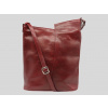 Dámska kožená kabelka FUEGO s remeňom