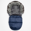 NEW BABY Zimný fusak Lux Fleece blue 49x95 modrá