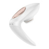 Sací stimulátor na klitoris Satisfyer Pro 4 Couples Biela