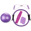 Yoga 4P set na jogu fialová balenie 1 sada - 1 sada