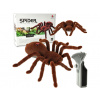 Pavouk na dálkové ovládání 21 x 15 cm hnědý
