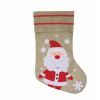 Guirca Vianočná pančucha nad krb Santa Claus