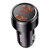 Nabíjačka do auta Baseus Quick Charge 3.0 2x USB 45W 6A čierna CCMLC20A-01
