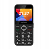 myPhone HALO HALO 3 čierny TELMYSHALO3BK - Mobilný telefón Senior s nabíjacím stojanom