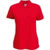 Fruit of the Loom Polokošile Lady-Fit 65/35 Polo, krátký rukáv, dámská COT16321200405-red 2XL Červená