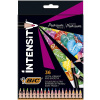 Bic, ‎951852, Intensity Premium, súprava pasteliek, 36 ks