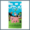 Minecraft Piggy Ride osuška, plážová osuška 70×140 cm CBX24420254MC