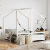 Posteľ VidaXL s rozmermi 70 x 140 cm biela