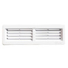 HACO Mriežka vetracia VM, 220 x 55 mm, biela (k 149644-5) 0659
