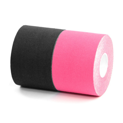 BRONVIT Sport Kinesio Tape set černá + růžová 2x5cmx6m