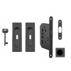 FT - Set na posuvné dvere - BB/S - HR CIM - čierna matná (FNO)