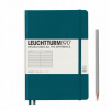 Leuchtturm1917 Zápisník Pacific Green Medium A5 linajkový