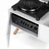 Skrinka pod gramofón a platne Glorious Turntable