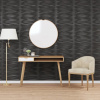 Nástěnné panely 24 ks černé 50 x 50 cm XPS 6 m² kámen Černý 356941