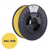 C-TECH Tisková struna (filament) PREMIUM LINE, PLA, zinková žlutá, RAL1018, 1,75mm, 1kg 3DF-P-PLA1.75-1018 C-Tech