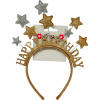 Čelenka HAPPY BIRTHDAY s hviezdičky