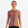 SPORTFUL Cyklistický dres s krátkym rukávom - CLIFF SUPERGIARA - fialová/oranžová XS