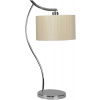 Candellux Draga stolová lampa 1x60 W chrómová-krémová 41-04239