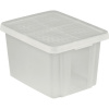 CURVER ESSENTIALS úložný box 26L 34 x 44 x 27 cm transparentný 00755-001