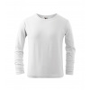 MALFINI LONG SLEEVE 121 / Detské tričko, dlhý rukáv - biela 146