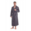 Vestis Unisex župan Esbo vaflový antracit 21 23 9551 - L