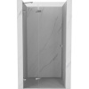 Mexen, Mexen Lunar ľavé výklopné sprchové dvere 80 cm, transparentné, chróm - 834-080-000-01-00-L