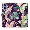 Flip pouzdro iSaprio - Apple iPhone 17 - Flower Pattern 08 s kapsičkami na karty (Flipové knížkové pouzdro, obal, kryt iSaprio s přihrádkami na karty a motivem)
