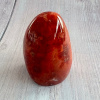 Nefertitis Karneol leštený freeform Madagaskar TP3-5 NF58859 - cca 4,4 x 6,6 cm, 212 g