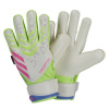 adidas Predator Match Fingersave Goalkeeper Gloves Juniors White/Yellow 6