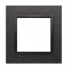 Kontakt Simon 1-rámček Simon54 NATURE tmavý kovový DRN1/83