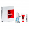 Carolina Herrera 212 Men Heroes Darčeková sada, Toaletná voda 90ml + Sprchový gél 100ml + Toaletná voda 10ml