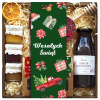 DARČEKOVÝ KÔŠ NA VIANOCE BOX - čokoládové srdce, 2 čaje, sirup, med